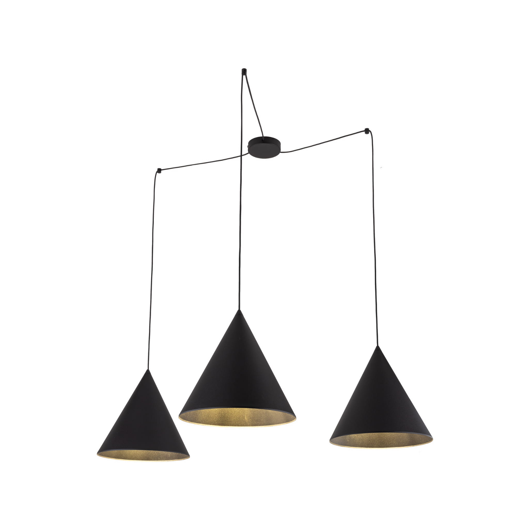 Люстра TK lighting 6629 Cono Black 4000