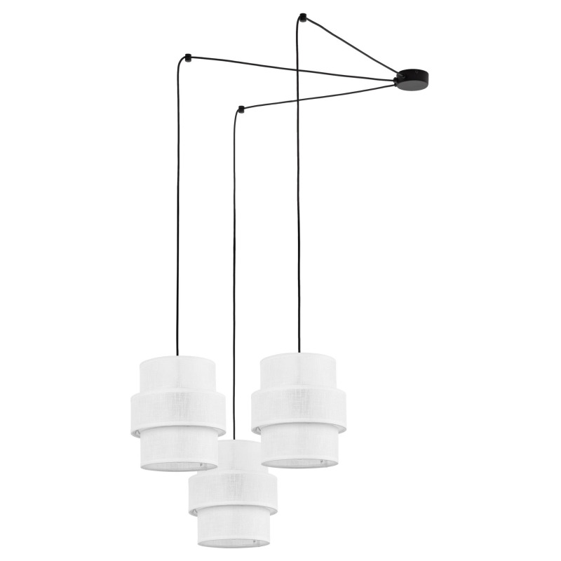 Люстра TK lighting 5975 Calisto White